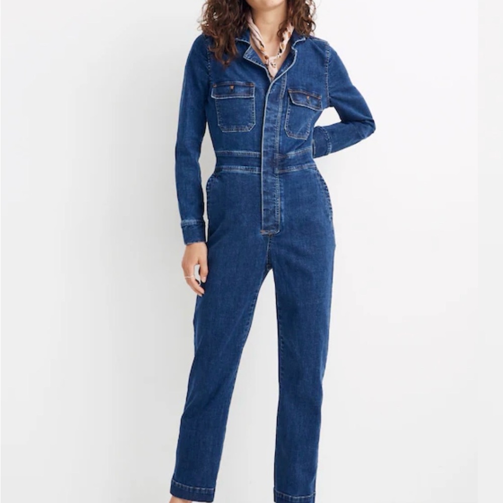 Madewell Indigo Denim Overalls